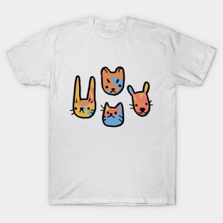 Four Cute Animals T-Shirt